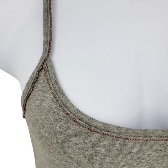 Mossimo Womens Grey Tank with Metallic Thread Detail Size xxl - Picture 5 of 11